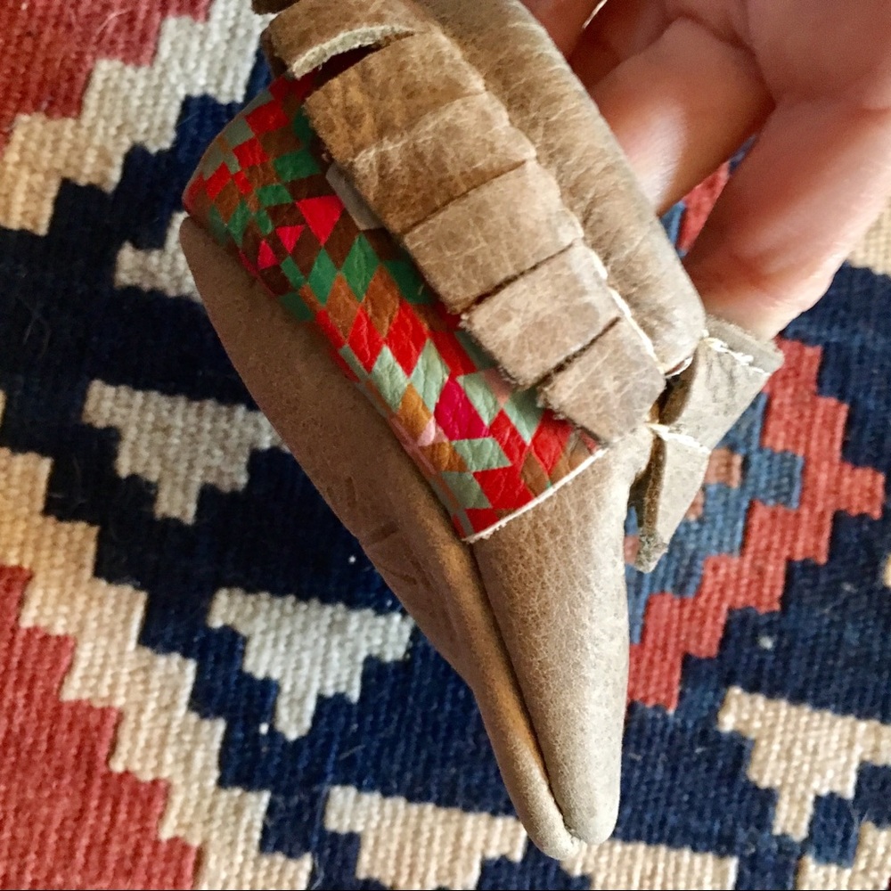 Freshly Picked moccasins for infant